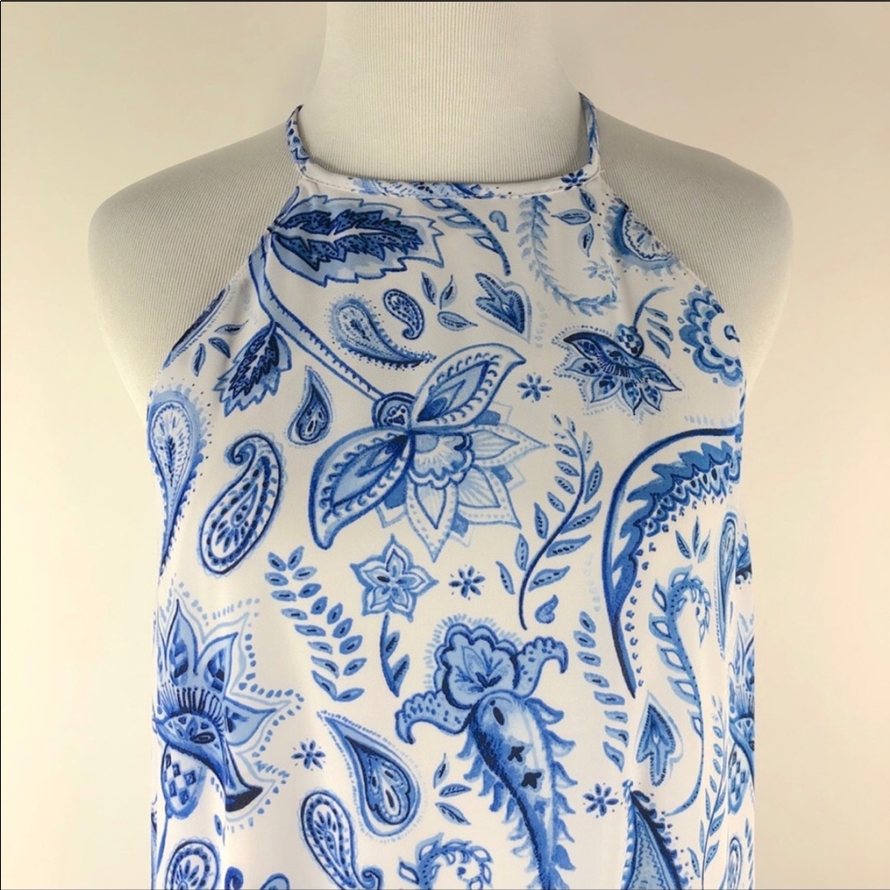 Show Me Your MuMu Tropical Gomez Mini Dress Size L - Picture 5 of 8